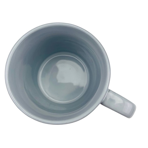 STARBUCKS Anniversary Siren Winking Face Mug 2016 11 Oz Grey Gold - Picture 3 of 6